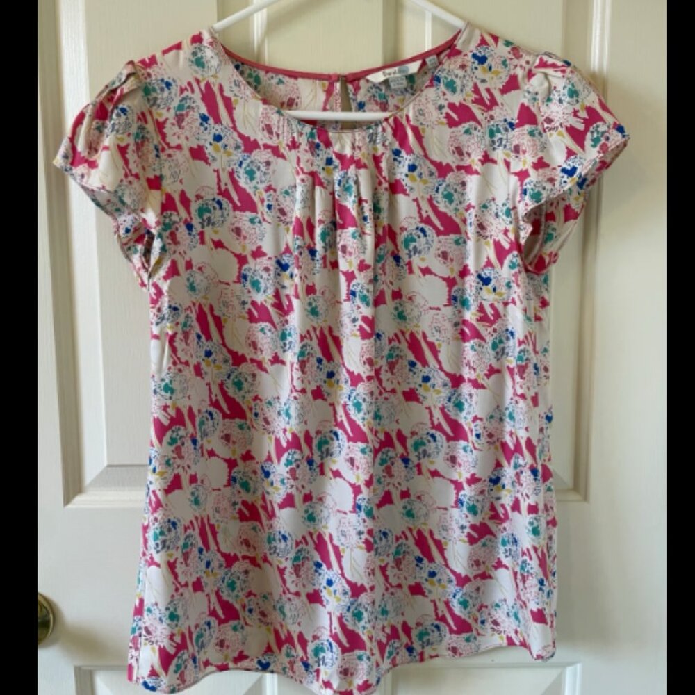 Boden Ravello Silk Blend Top size 6 US